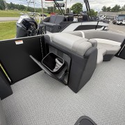 2026 Evotti 521QL Triple Pontoon Boat - Black/White